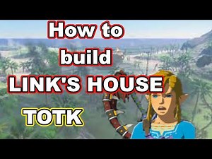 How to build LINK'S HOUSE in Zelda Tears of the Kingdom.