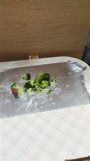 Lego Man is eating broccoli #shorts