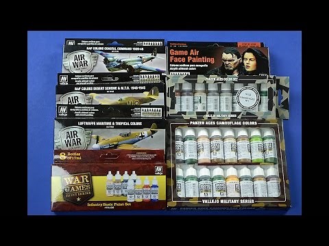 Vallejo paint sets