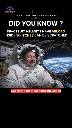 Why Astronaut Helmets Have Velcro Inside 🤯 (NASA Detail)