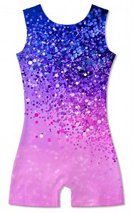 Aideaone Girls Gymnastics Leotards Toddler Unitard Biketard Clothes Cute Kid Dance Outfit 2-10T