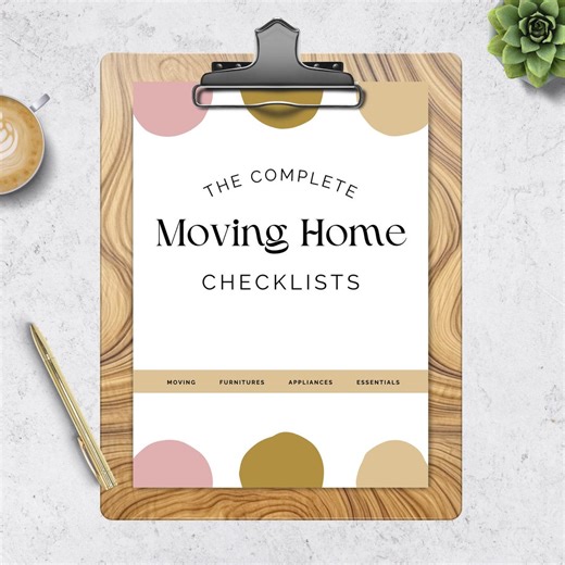 Moving Checklist Printable, Moving Binder Planner PDF, New Home Checklist, Relocation Planner, Moving to Do List - Etsy