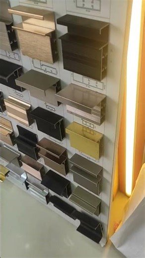 Types of Aluminium profile handles