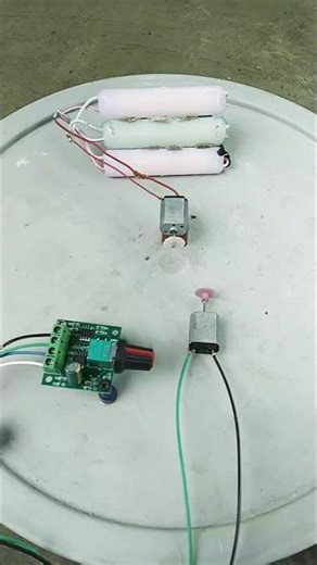 How to make a Motor-Generator Set with Speed Controller 💡|#motor #freeenergy #project #shorts