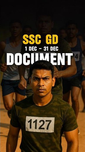 SSC GD 2025 Document OBC EWS SC/ST एक गलती ओर Reject #shorts #army