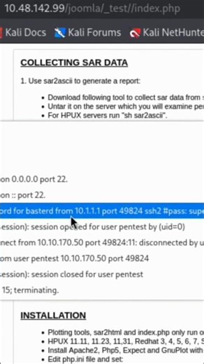 Exploiting sar2html Command Injection | CTF Lab