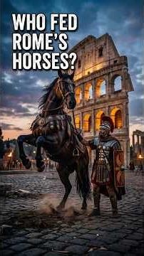 Who Actually Took Care of Rome's Horses? 🐴⚔️ #ancientrome #history #horses