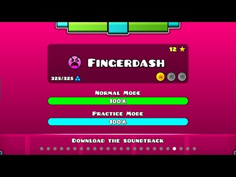 Geometry Dash Fingerdash (Gameplay/Walkthrough)