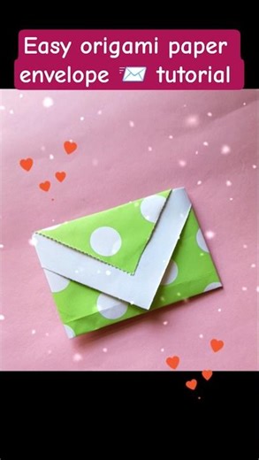 wedding gift ideas-2 easy origami envelope ✉️ making tutorial with single paper #envelope #origami