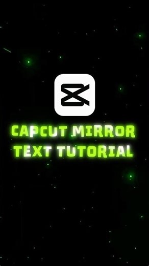 Capcut mirror 🪞 text tutorial 🔥 #nobatidao #shorts #edits #trending @razonyt_editz