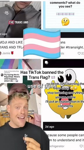 TikTok users are reporting that the trans 🏳️‍⚧️ and pride 🏳️‍🌈 flag emojis are being censored or showing up blank. Is it a bug or something more? | Four Nine