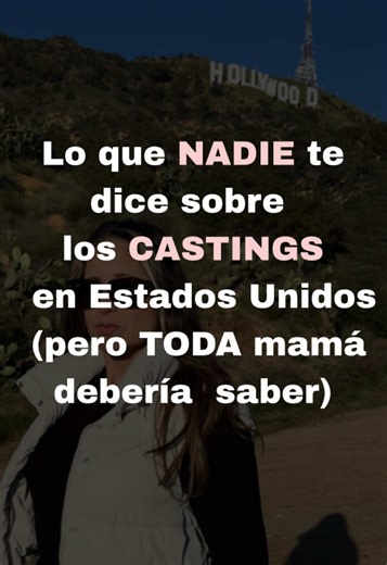 Nadie me preparó para esto… Tuve que aprenderlo sola, y ahora quiero que tú no pases por lo mismo. Esta guía no solo te muestra dónde están las oportunidades, sino cómo aprovecharlas con preparación real. #CastingSinAgencias #MamáEmpoderada #CastingsUSA #GuíaDeCastings #casting