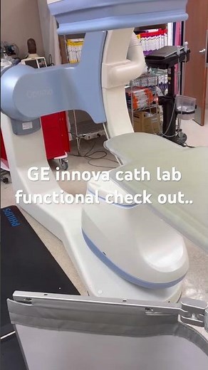 GE Innova Cath Lab quick functional check out.