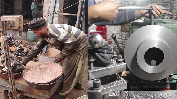 Crafting Disc Brake Plates in a Local Factory