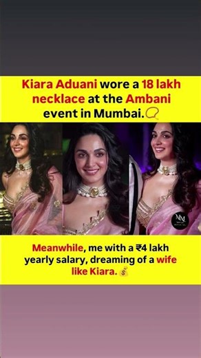 Kiara Advani recently graced the NMACC 3rd Anniversary bash in Mumbai looking every bit 😍📿