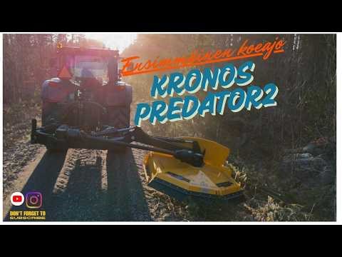 Kronos Predator 2 vesakkomurskain ensiajo ja testailua, ei aluksi meinaa löytyä luottoa koneeseen.