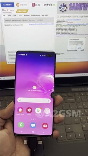 Samsung FRP Bypass SamFw Tool #Shorts #a2gsm