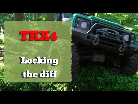 Locking a TRX 4 Diff