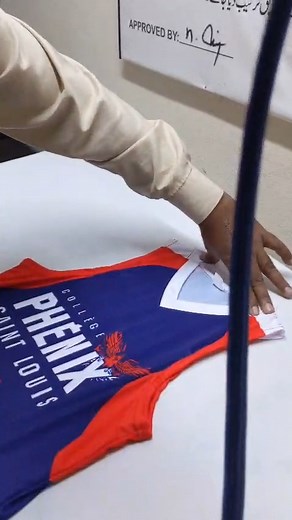 Sublimated Basketball Jersey Press Working Process! #sublimation #basketballjersey #sportswear #manufacturer #strretwear #apparel #customdesign | Goal Sports | Facebook