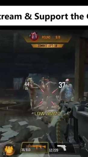 CODM Zombie Mode | Nonstop Zombie Killing 🔥 |#shorts #pubg #playerunknownsbattleground #navalbattle