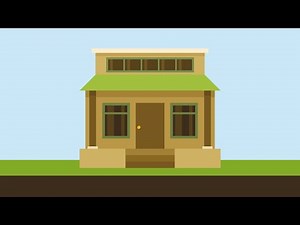 Create a Flat Design House Real Estate with Inkscape