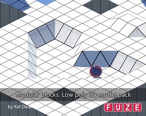 Modular blocks 3D pack by FUZE Technologies