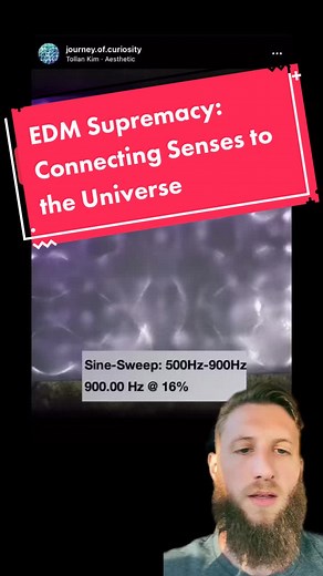 EDM Supremacy: Connecting Senses to the Universe