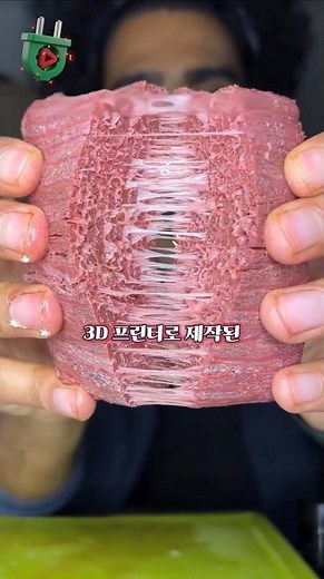 3D로 인쇄한 스테이크