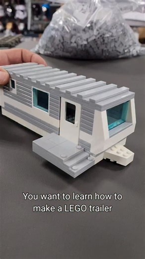 Bevins Bricks on Instagram: "How to build Lego trailers #lego #howto #trailer #trailerpark"