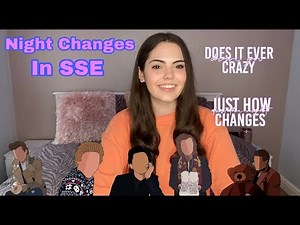 Night Changes by One Direction in SSE - Isabella Signs