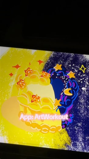 Katie on Instagram: "Art challenge in ArtWorkout app #art #game #games #multiplayer #artworkout #apps #ipad #pencil #artchallenge #teamwork"