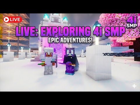 WHAT'S NEW ON 4i SMP? ⚔️ Full Tour & Adventure!