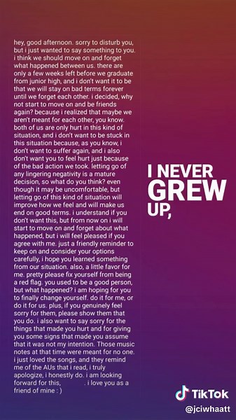 Break Up and Closure Messages: Saying Goodbye and Moving On