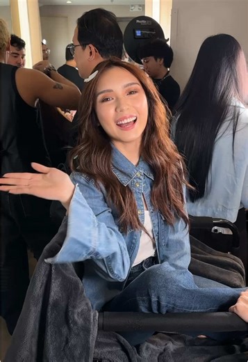 Francine Diaz Prepares for Bench Fashion Show Runway