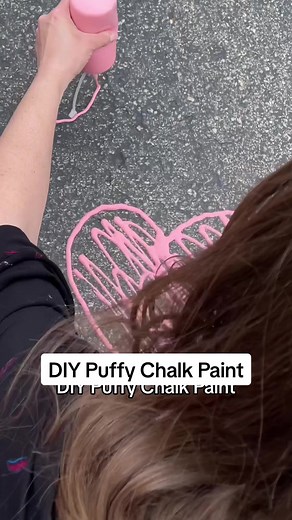 Save this easy DIY Puffy Chalk Paint recipe for non-stop summer fun! 🎨 Get outside and let the creativity flow! Easily shop all the supplies to create this on our LTK, just search for YWM_Family. If you prefer more detailed instructions check out our blog post on youngwildme.com. #DIYPuffyChalkPaint #Chalk #SummerFun #SummerVibes #DIYCrafts #ChalkPaint