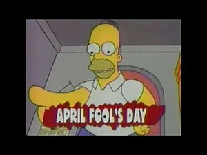 The Simpsons April Fools Day Promo During Deathstalker II (1993)