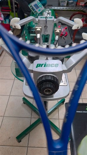 La Vista Tennis on Instagram: "🎾 Wilson Blade 98 – US Open Edition 🇺🇸🔥 Fresh on the stringing machine! We strung this beauty with Prince Synthetic Gut for a classic blend of comfort, power, and clean feel. 💥 Want your Blade (or any racquet) strung just right? Bring it in — we’ve got you covered. 📍2305 N 10th Street McAllen, Texas 78501 📞(956) 682-5353 #tennislove #lavistatennis #tennis #tennislife #tennis🎾"