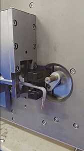 Automatic wire cutting and striping #satisfying