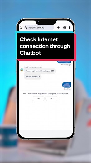Troubleshooting Internet Connection with WorldLink's Chatbot