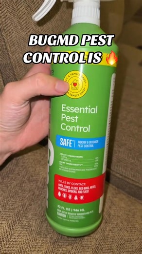 You don't need a million products to keep your home pest-free. BugMD makes it simple with a plant-powered formula to target 40 of indoor and outdoor pests for a safe and effective solution. 🐜🦟 ✅ Eliminates pests on contact with essential oils ✅ Safe for use around kids and pets ✅ Fast-acting and long-lasting protection ✅ Works on resistant species ✅ Easy to mix and spray Make the switch to BugMD and see why we have 45k ⭐️⭐️⭐️⭐️⭐️ reviews. 🙌 Right now, grab our Essential Pest Control and get u