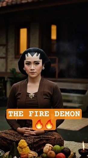 🌏 BANASPATI – Fire Spirit from Java | 22s Horror Folklore ❗