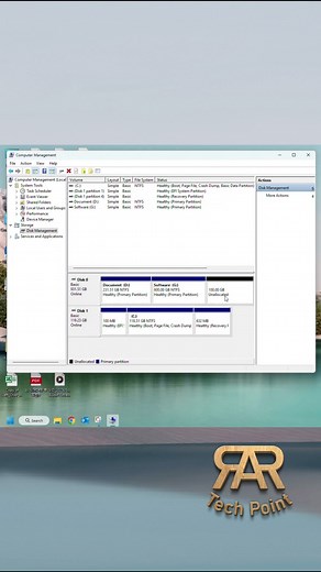 HDD Partition breck Windows 10/11 #tricks #tutorial #windows #subscribe