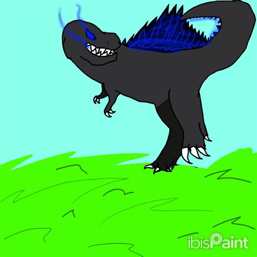 drawing a trzilla