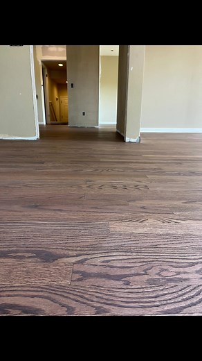Blending new wood into old wood 💃🏻 #hardwoodfloors #remodel #beforeandafter #newfloors #hardwood #redoak #refinish #tradeswoman #bayarea