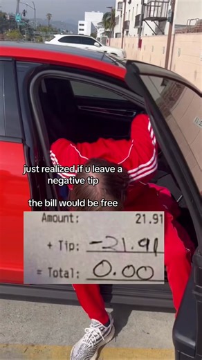 Negative Tip Meme: Leave a Tip?