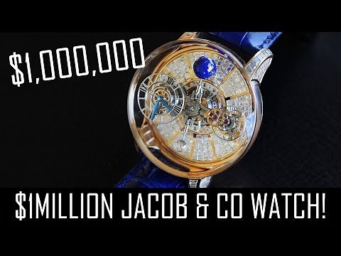 The $1million Jacob & Co Astronomia watch!