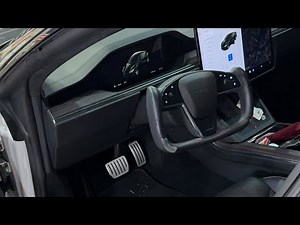 Tesla Model S Plaid Yoke Swap