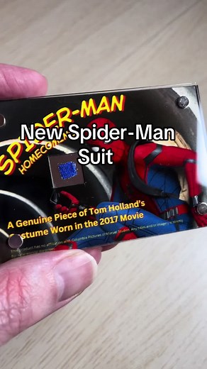 Authentic Spider-Man Suit from Tom Holland's Homecoming