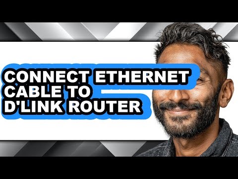 How to Connect Ethernet Cable to D'link Router (easy Method)