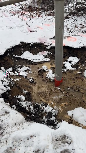WATER MAIN BREAK #WATER #plumbing #millionviews #watermainbreak #weather
